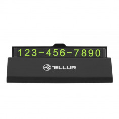 Suport Numar Telefon Tellur, Negru