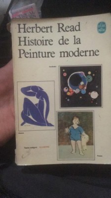 HISTOIRE DE LA PEINTURE MODERNE - HERBERT READ foto