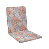 Perna pentru scaun, 43x87 cm, cu spatar, Multicolor, Bumbac/Poliester, ATU-085750, Oem
