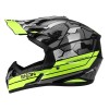 Casca Moto SNON ATV UTV Cross Enduro Gri Verde Policarbonat ABS Unisex