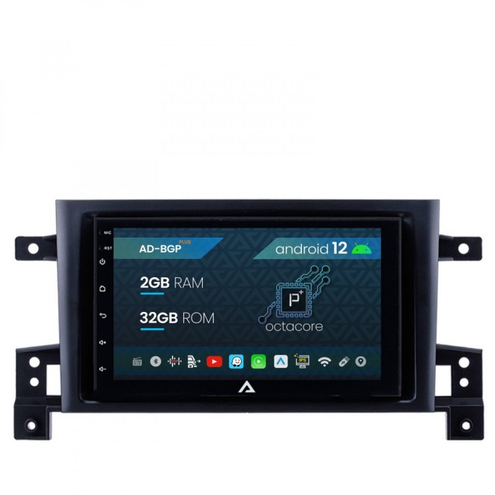 Navigatie Suzuki Grand Vitara (2004-2014), Android 12, P-Octacore 2GB RAM + 32 ROM, 7 Inch - AD-BGP1002+AD-BGRSU0122DIN