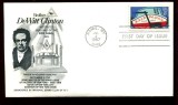 United States 1986 Masonic Cover - Dewitt Clinton Erie Canal FDC K.275