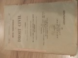 Revue trimestrielle de droit civil, 36eme annee, octobre - decembre 1937