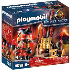 Set de Constructie Playmobil Maestrul Burnham al Focului foto