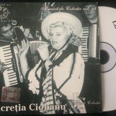 lucretia ciobanu cd disc selectii muzica populara folclor colectia jurnalul VG++