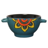 Bol Ceramic, Model, Multicolor, Capacitate 650ml