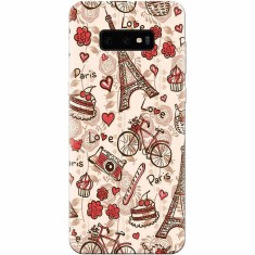 Husa silicon pentru Samsung Galaxy S10 Lite, Paris Love