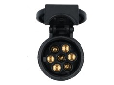 Adaptor priza remorca auto Carpoint plastic de la 13 la 7 pini Model mic