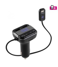 Modulator FM 5in1 difuzor BT +modulator FM +incarcator rapid USB