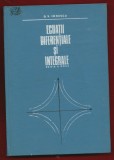 Carte D. V. Ionescu - Ecuatii diferentiale si integrale, Editia a II-a, 1972, Cartonata, Didactica Si Pedagogica