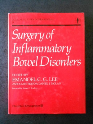 EMANOEL C. G. LEE - SURGERY OF INFLAMMATORY BOWEL DISORDERS foto