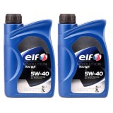 Ulei motor Elf Evolution 900 NF 5W40, 2 litri. Norma VW 502.00/505.00, MB 229.3, Porsche A40. Tehnologie de sinteza premium.