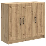 vidaXL Bufet Stejar Artizanal 89 x 34,5 x 77 cm Lemn prelucrat 895804