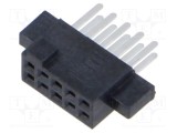 Conector PCB-PCB mamă 10 PIN 1,27mm SFM aurit THT 3,7A SAMTEC