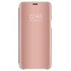 Husa Samsung, Galaxy S8 Plus, Clear View Flip Mirror Stand, Rose, ALC MOBILE