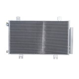 Condensator climatizare AC Honda Cr-V, motor: 2.0, Condensator cu uscator integrat, 730 (680)x400x12, miez si rezervor din aluminiu brazat, 8013D0A01