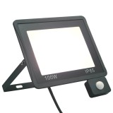 Proiector LED cu senzor, 100 W, alb rece