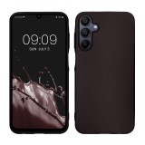 Husa Kwmobile pentru Samsung Galaxy A15 5G, Visiniu, Silicon, KWM000021MJ006C, Carcasa