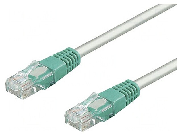 Cablu de rețea UTP Cat5e 10m Gri
