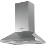 Hota semineu Candy CCE116X, 434 mc/h, 3 viteze, 1 motor, 60 cm, inox