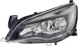 Far Opel Astra J 09.2009-12.2012 5usi/ Sedan/ Estate Hella fata dreapta, tip bec H7+H7, cu lumini de zi, culoare negru