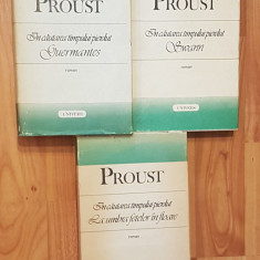 In cautarea timpului pierdut de Marcel Proust (3 vol.)