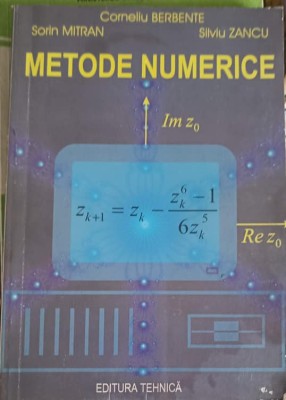 METODE NUMERICE-C. BERBENTE, S. MITRAN, S. ZANCU-249835 foto
