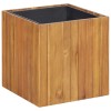 Strat &icirc;nălțat de grădină cu ghiveci 43,5x43,5x44 cm cm acacia