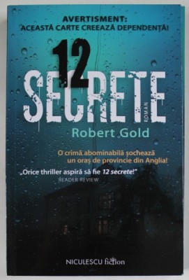 12 SECRETE , roman de ROBERT GOLD , 2023 foto