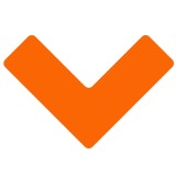 Autocolant portocaliu pentru colțuri de marcare a podelei