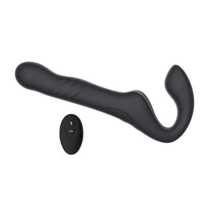 Mina Surge Remote Thrusting &amp;amp; Vibrating Strapless Strap On foto