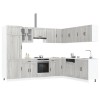 VidaXL Set de dulapuri de bucătărie 14 piese &bdquo;Lucca&rdquo; lemn Sonoma gri 3314987