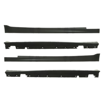 Set 2 buc. ornament prag BMW Seria 5 (F10/F11), 12.2009-08.2017, partea stanga, type M-Tech; de vopsit (nu este grunduit); plastic; TUNING, foto