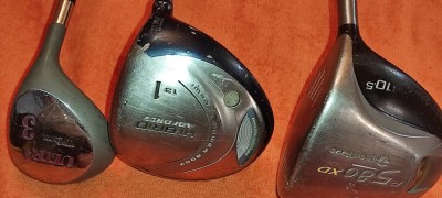 3 crose golf pt. cunoscatori - Wilson ultra 3 Hi-brid adforce Taylor - made 580 + plus 10 mingii golf + foto