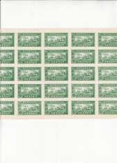 1933 TIMBRU GRATUIT COALA 25 TIMBRE NEDANTELATE EROARE BICI EROARE LINIE MNH