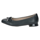 Balerini dama, din piele naturala, Caprice, 9-22104-42-855, bleumarin