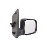 Oglinda exterioara Citroen Nemo (Aa), 10.2007-, Fiat Fiorino 10.2007 -, Peugeot Bipper 10.2007 -, Dreapta, electrica, Cu incalzire, carcasa neagra, C