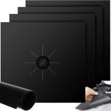 Folie din Teflon pentru Aragaz, 4 buc, 27 x 27 cm