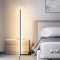 Lampă de Podea LED, Model RGB, Negru, 140 cm, Telecomandă Inclusă