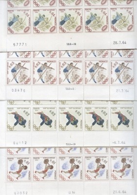 Monaco 1964 Sport Olympics x 30 Mi.784-7 MNH DC.003 foto