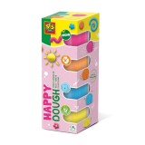 Plastilina Happy 4 Culori, SES Creative