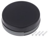 Carcasă universală neagră 13mm 47mm SUI-TEK