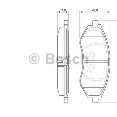 Set placute frana,frana disc CHEVROLET AVEO Limuzina (T250, T255) (2005 - 2016) BOSCH 0 986 424 818