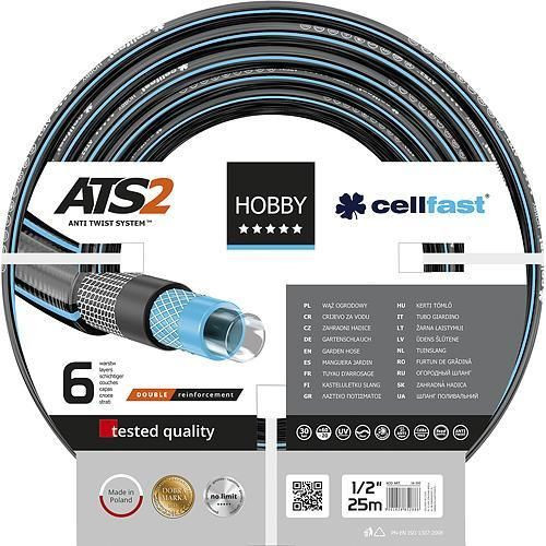 Furtun pentru hobby Cellfast ATS2&trade; 1 , L-25 m, furtun de grădină