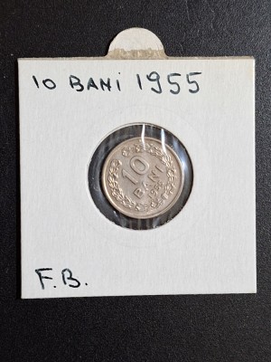 10 Bani 1955 Moneda Republica Populara Romana - superba stare foarte buna foto