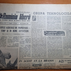 romania libera 21 martie 1963-magazin partizanul brasov,articol orasul brasov