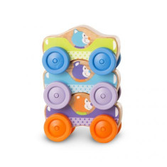 Masinute de stivuit cu animale - Melissa and Doug