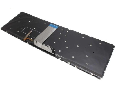 Tastatura Lenovo IdeaPad 25211020 iluminata layout UK fara rama enter mare, IdeaPad 500-15ACZ iluminata layout foto