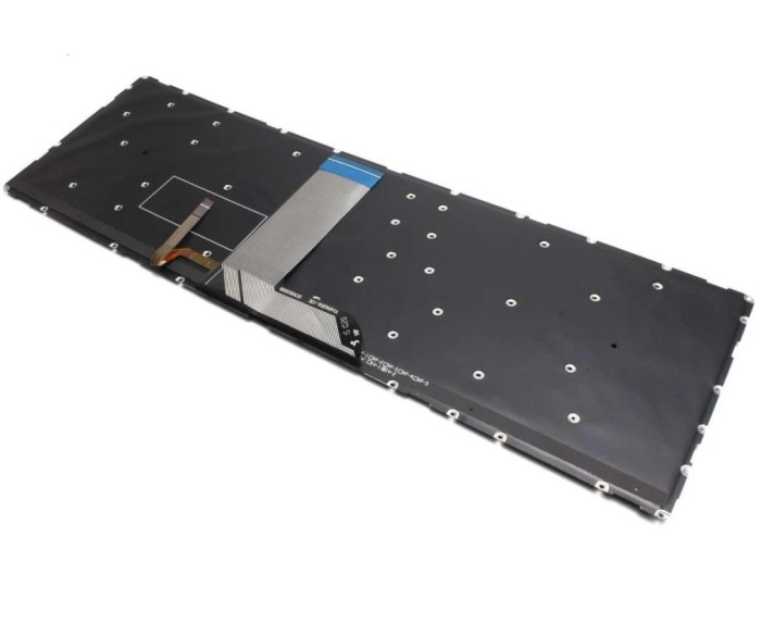 Tastatura Lenovo IdeaPad 25211020 iluminata layout UK fara rama enter mare, IdeaPad 500-15ACZ iluminata layout