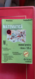 MATEMATICA CLASA A XII A M1 - MARIUS BURTEA , STARE FOARTE BUNA ., Clasa 12